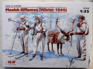 ICM 1/35 35566 FINNISH RIFLEMEN  WINTER 1940 